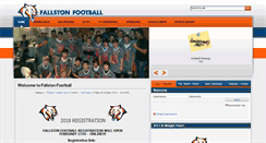 Desktop Screenshot of fallstonfootball.com